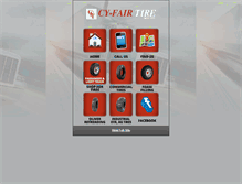 Tablet Screenshot of cyfairtire.com